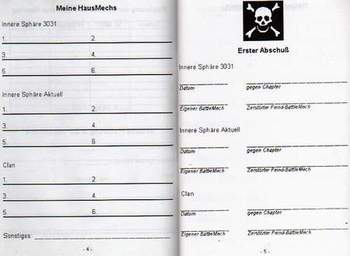 MechKrieger Handbuch