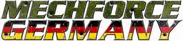 MechForce Germany Schriftzug MechForce Germany Schriftzug
